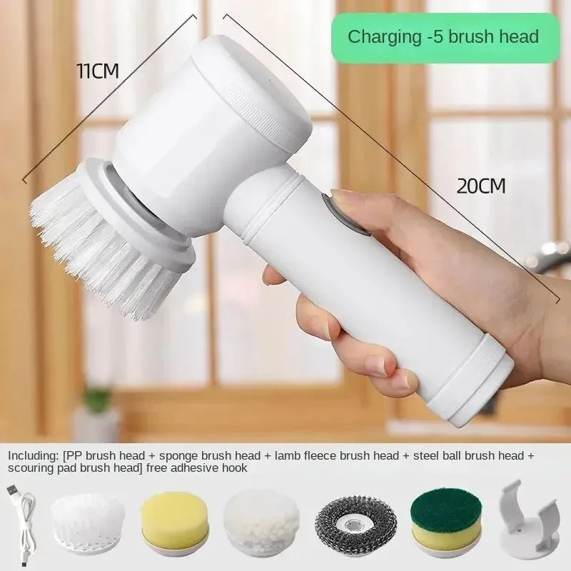 Wireless Electric Power Scrubber