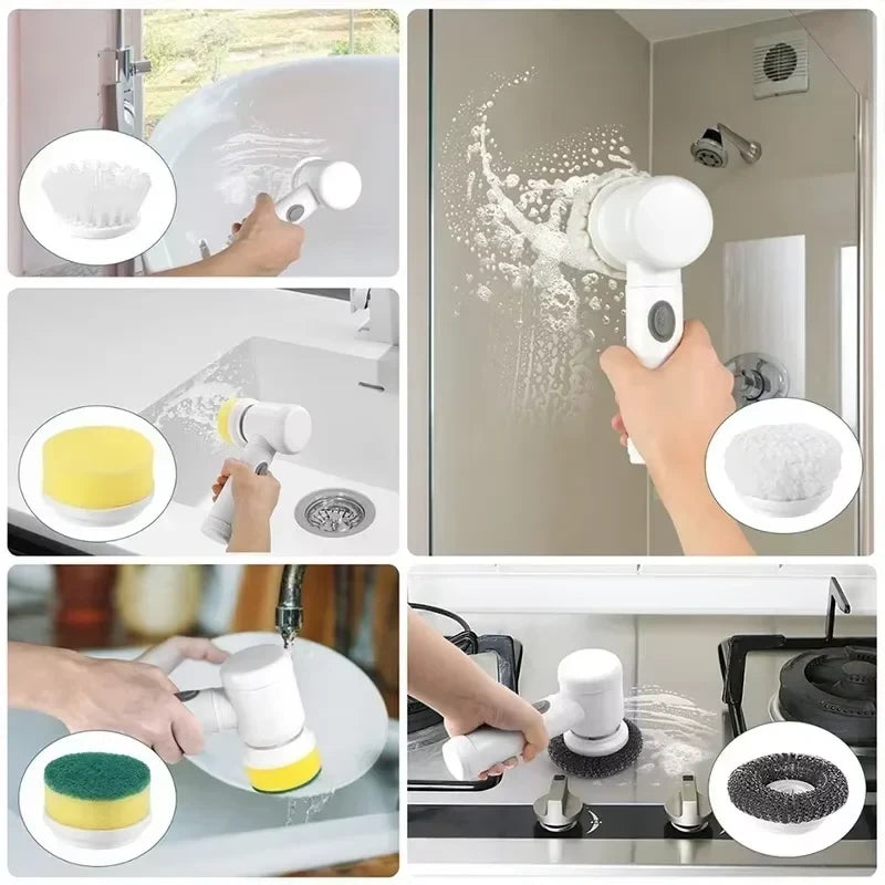 Wireless Electric Power Scrubber