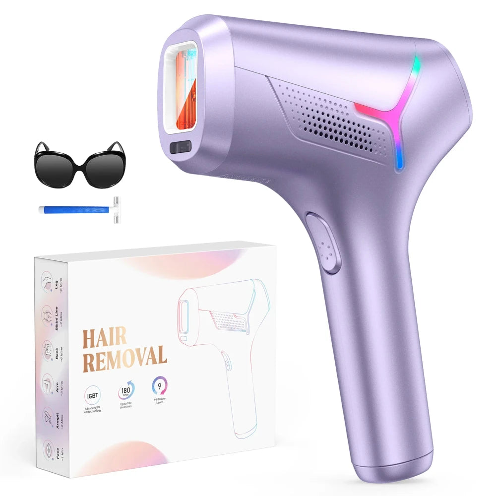 Painless IPL Hair Removal Device