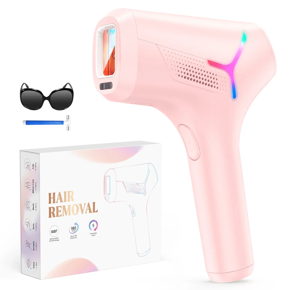 Painless IPL Hair Removal Device