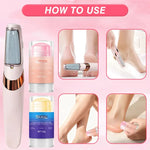 Electric Foot Callus Remover with Foot Care Cream